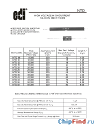 Datasheet NTD20 manufacturer Electronic Devices