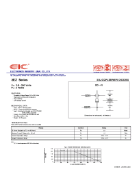 Datasheet 2EZ130D5 manufacturer EIC