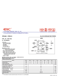 Datasheet BR5000 manufacturer EIC