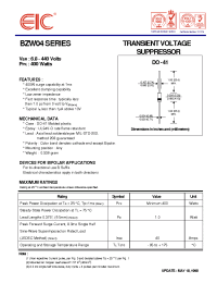 Datasheet BZW04-10 manufacturer EIC