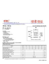 Datasheet RB150 manufacturer EIC