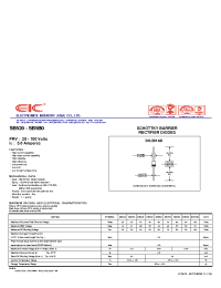 Datasheet SB560 manufacturer EIC