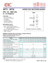 Datasheet SFT2 manufacturer EIC