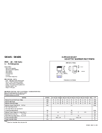 Datasheet SK54S manufacturer EIC