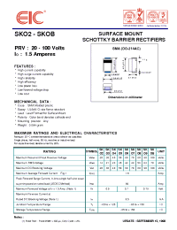 Datasheet SKO2 manufacturer EIC