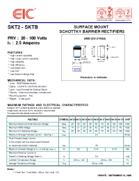 Datasheet SKT2 manufacturer EIC