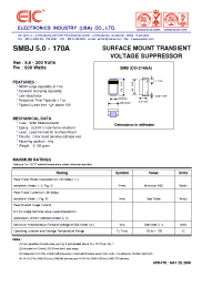 Datasheet SMBJ11A manufacturer EIC