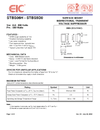 Datasheet STBS042 manufacturer EIC