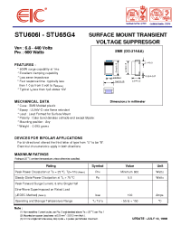 Datasheet STU6020 manufacturer EIC