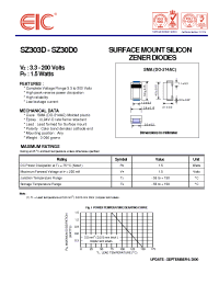 Datasheet SZ303D manufacturer EIC