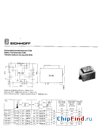 Datasheet E148-12A manufacturer Eichhoff