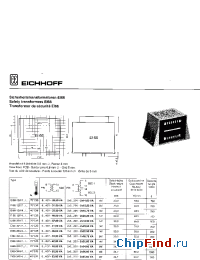 Datasheet E166-12F manufacturer Eichhoff