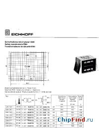 Datasheet E184-13A manufacturer Eichhoff