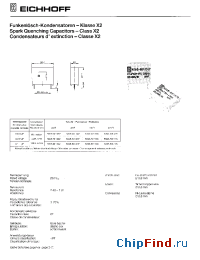 Datasheet K005-601 manufacturer Eichhoff