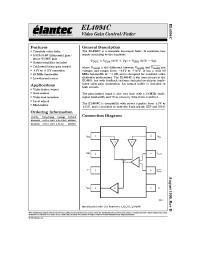 Datasheet EL4094CN производства Elantec