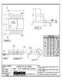 Datasheet MDP0040 manufacturer Elantec