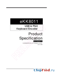 Datasheet EKK8011 производства EMC