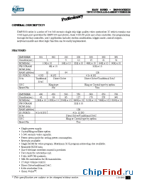 Datasheet EM55700 manufacturer EMC