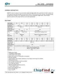 Datasheet EM55M manufacturer EMC