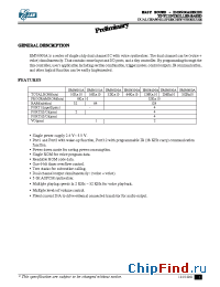 Datasheet EM56001A manufacturer EMC