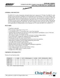 Datasheet EM91401A manufacturer EMC