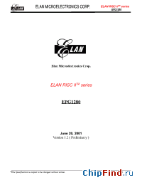 Datasheet EPG1280 manufacturer EMC