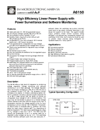 Datasheet A6150A0DL8A manufacturer EM Microelectronic