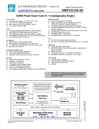 Datasheet EMTCG128-3G manufacturer EM Microelectronic