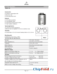 Datasheet B32335A3042E070 manufacturer EPCOS