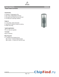 Datasheet B32343C5022A020 manufacturer EPCOS