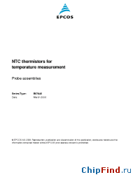 Datasheet B57045K0102K000 manufacturer EPCOS