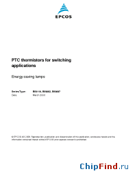 Datasheet B59097S1055B070 manufacturer EPCOS