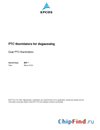 Datasheet B59104T0080B010 manufacturer EPCOS