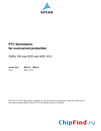 Datasheet B59115P1080A062 manufacturer EPCOS