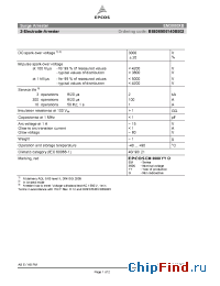Datasheet B88069X6140B502 manufacturer EPCOS