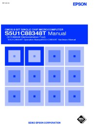 Datasheet E0C88348 manufacturer EPSON