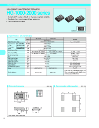 Datasheet HG-2000 manufacturer EPSON