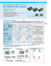 Datasheet HG-8002DC manufacturer EPSON
