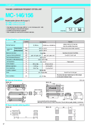 Datasheet MC-156 manufacturer EPSON
