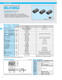 Datasheet MG-5100SA manufacturer EPSON