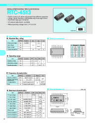 Datasheet RTC-4513 manufacturer EPSON
