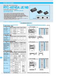 Datasheet RTC-4574JE manufacturer EPSON