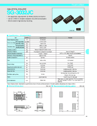 Datasheet SG-3032JC manufacturer EPSON