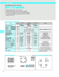 Datasheet SG-710 manufacturer EPSON