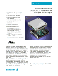 Datasheet PKL4316PIPT manufacturer Ericsson