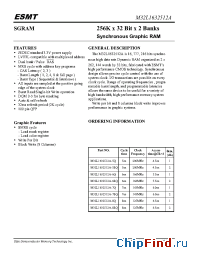 Datasheet M32L1632512A-7T производства EliteMT