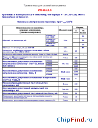 Datasheet КТ940В manufacturer Эльтав