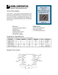 Datasheet 1DDD371AA-M04 manufacturer Неопределенные