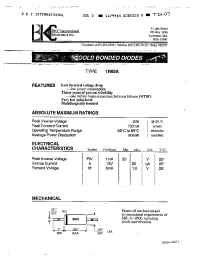 Datasheet 1N273 manufacturer Неопределенные