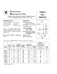 Datasheet 1N4611A manufacturer Неопределенные